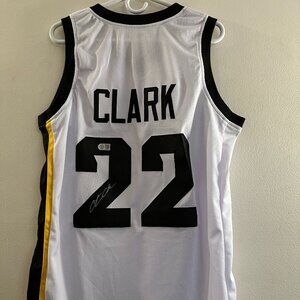 Caitlin Clark signed Iowa Hawkeyes autographed custom jersey w/COA - XL - 883